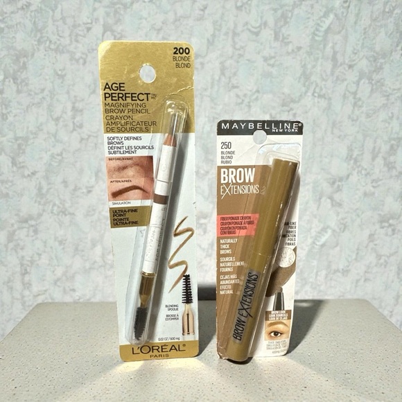 Blonde Brow Duo | L’Oréal Age Perfect Brow Pencil + Maybelline Brow Extensions - Picture 3 of 4